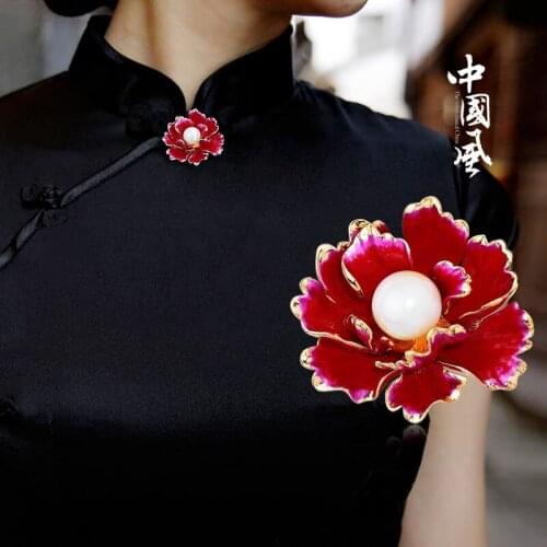 URORU Flower Brooches For Clothes
