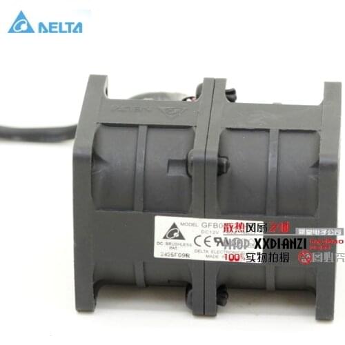 For delta GFB0412EHS motorcycle engine super car radiator cooling fan violence 4056 40*40*56mm booster fan 12V 1.82A