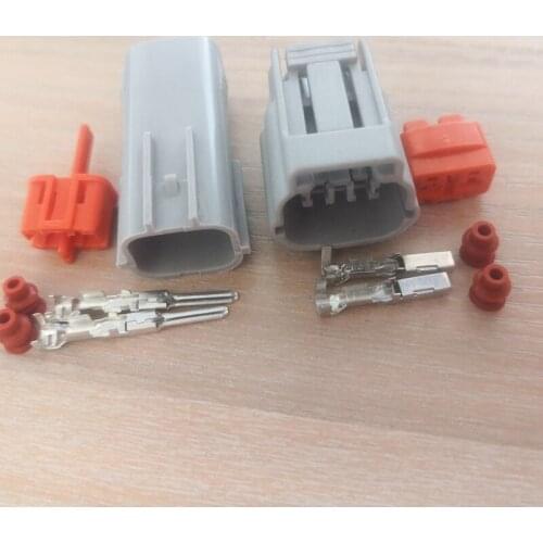 1/5/10set/lot 2 Pin/Way Male And Female Camshaft Position Sensor Plug Connector For Mazda 6195-0006 6195-0003