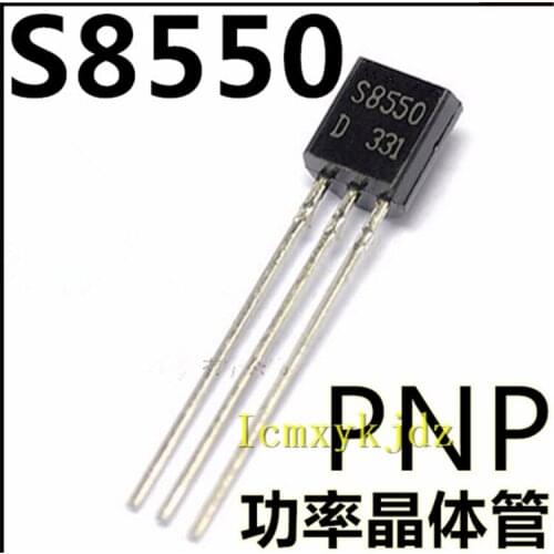 100Pcs/Lot , S8550 SS8550 PNP 0.5A40V TO-92 ,New Oiginal Product New original free shipping fast delivery