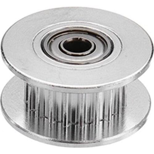 16Teeth/20Teeth GT2 Aluminum Timing Pulley, With/Without Tooth, For DIY 3D Printer Idler pulley