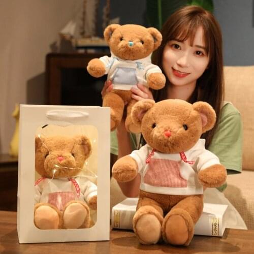 Kawaii Jouet d'emballage cadeau ours en peluche stuffed animal toy teddy bear gifts packaging toys washable Gift for girl friend