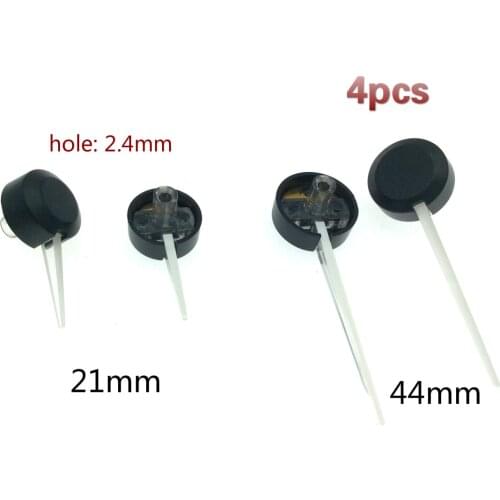 4pcs 21mm / 44mm white plastic for Various car, motorcycle, ship instrument pointer, tachometer, oil gauge, odometer cluster