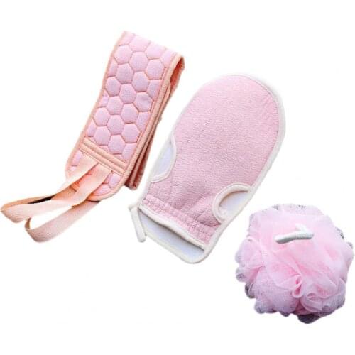 50% Dropshipping!!1 Set Bath towel multi-purpose rubbing fiber scrub massage body exfoliating scrubbing towel household