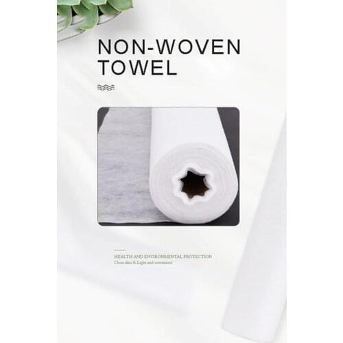 50Pcs/Roll White Disposable Spa Massage Mattress SheetsSalon Massage Bed Sheets Non-woven Fabric Sheet Tattoo Supply