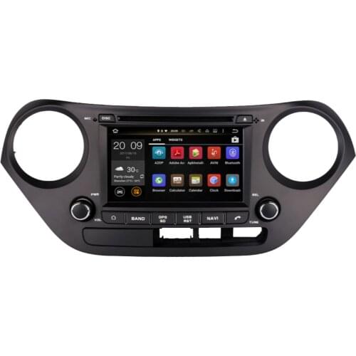 Android 10.0 Octa Core 4G+64G Car GPS Navigation For Hyundai I10/Grand I10 2013-2021 Left Driving Car Multimedia DVD Player
