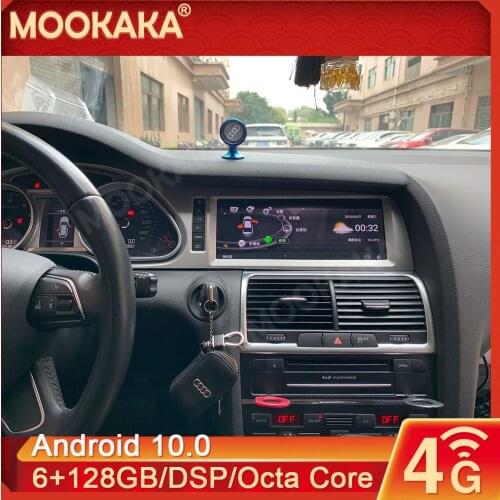 8+128GB Android 9 For Audi Q7 2010-2015 Car GPS Navigation Streaming Media Multimedia Player Head Unit Auto Radio