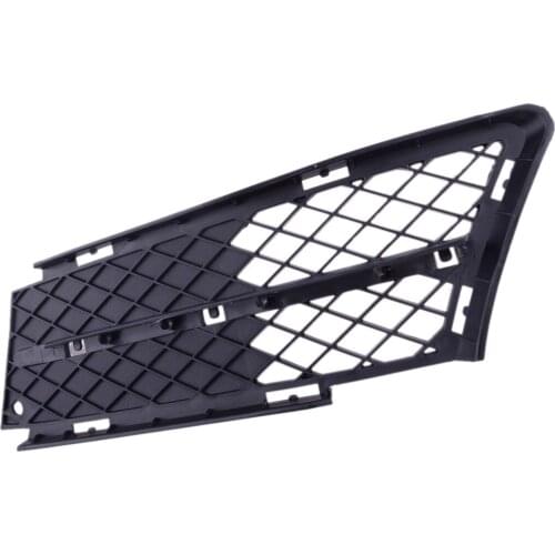 Car Left Front Lower Bumper Fog Light Mesh Grille 51117134081 Fit For BMW 3 Series E90 E91 2006 2007 2008