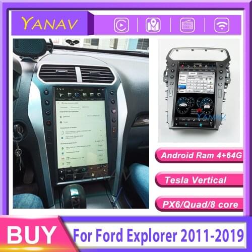 13.6 inch car GPS Navigation Radio player For-Ford Explorer 2011-2019 car multimedia autoradio player car Stereo video Player