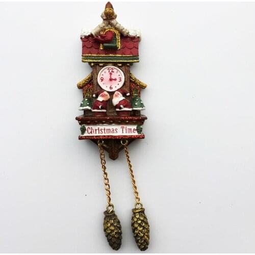 BABELEMI Hot Europe Germany Travel Souvenir 3D Cuckoo Clock Fridge Magnet Switzerland Refrigerator Magnets Sticker Home Decor