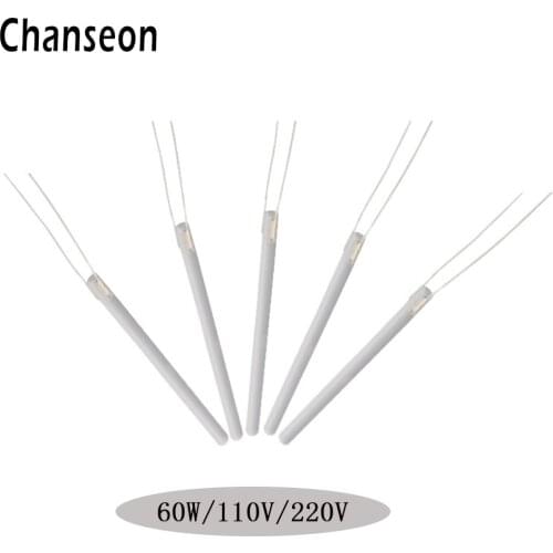 Chanseon 60W 220V/110V Soldering Iron Ceramic Heater for Electric adjustable temperature soldering iron core heating element