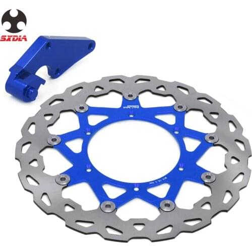 For YAMAHA YZ250F 2007-2015 YZ450F 08-15 YZ 250F 450F Motorcycle 320MM Floating Brake Discs Rotor With Bracket