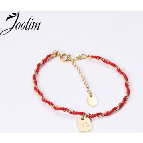 Красные браслеты Joolim China At AliExpress