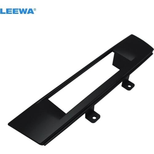 LEEWA 1Din Car CD Radio Fascia Frame Panel for ROVER MG6 2008+ Stereo Dash Installation Frame Kit Trim Bezel #CA5216