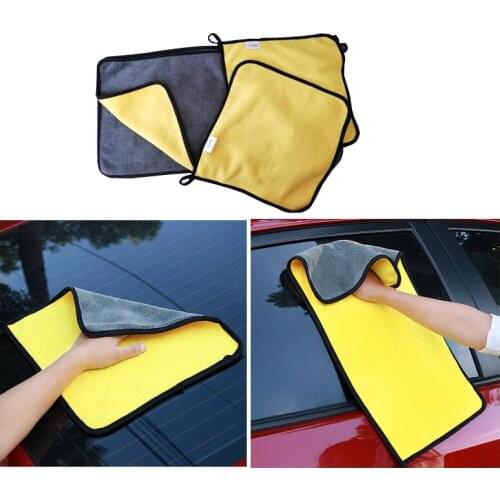 Microfiber Car Wash Cloth Super Absorbent Cleaning Towel Auto Car Body Windshield Home Car Wash Cleaner Tools