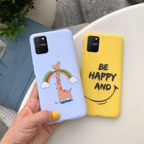 New Stylish Phone Case For Samsung S10 Lite Full Cover Coque For Samsung Galaxy S10 Lite Fundas Soft TPU Phone Bumper 6.7'' Capa