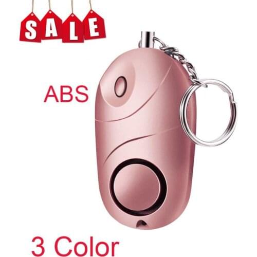 Upgrad Self Defense Alarm 120dB Egg Shape Girl Women Security Alert Personal Safety Scream Loud Keychain Emergency Alarm