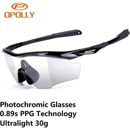 New Arrival Professional Cycling Eyewear UV400 Polarized Photochromic Mountain Bike Sunglasses Bicycle Goggles with Myopia Frame
