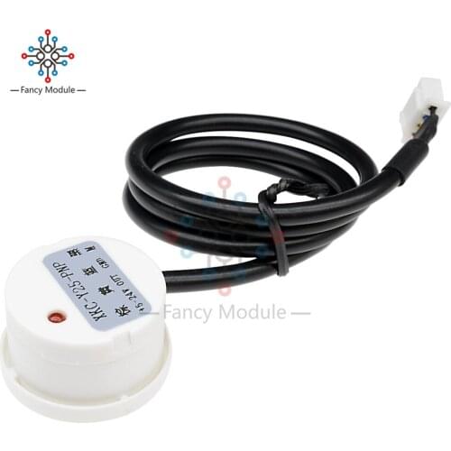 Water Liquid Level Switch Contactless Detector Outer Adhering Type Level Sensor Y25 PNP Rs485 Interface Compatible Power Adapter