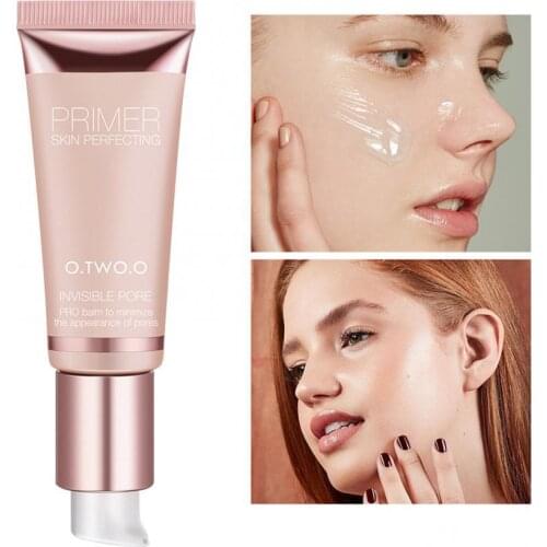 O.TWO.O 25ml Makeup Primer Invisible Pore Smooth Moisturizing Makeup Base Oil-Free Face Primer Gel Cosmetic