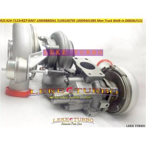 Turbo R2S K24-7123 K27-6907 10009700041 51091007959 10009700003 10009880003 53249887115 53249887123 53249707115 53249707123