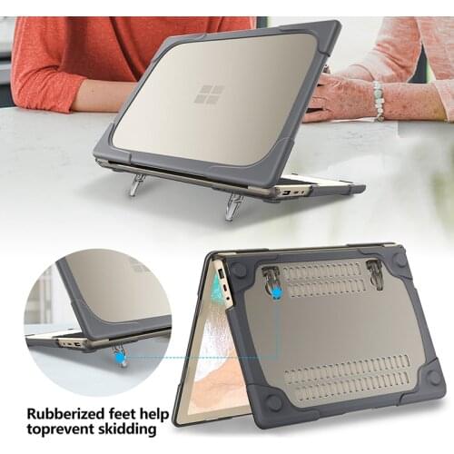 Shockproof Case for Microsoft Surface Laptop 13.5 inch 1868 Transparent Cover Protective Shell Protector