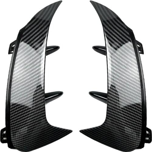 Rear Bumper Spoiler Flank Tail Wind Knife Cover Trim for Mercedes Benz a Class W177 A180 A200 A35 2019-2021