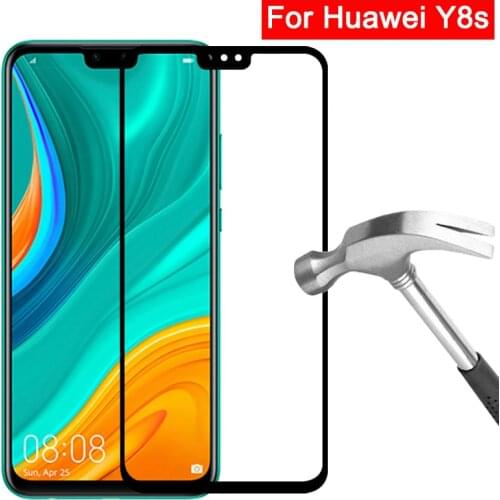 Tempered Glass For Huawei y8s Cover Screen Protector Case on y 8s 8 y8 s 6.5 Protective Phone Coque Bag Global Huaweiy8s Safety