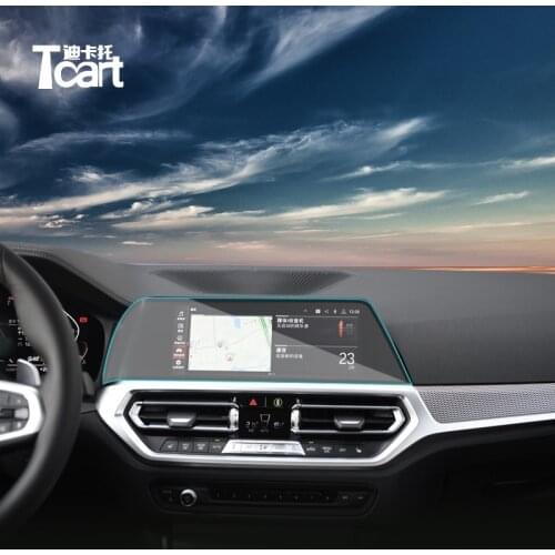 TPU material GPS Navigation Screen Protector car accessories For BMW 4 Series G22 G23 2020 2021