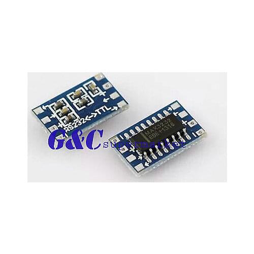 1pcs Mini RS232 To TTL MAX3232 Converter Adaptor Module Serial Port Board diy electronics