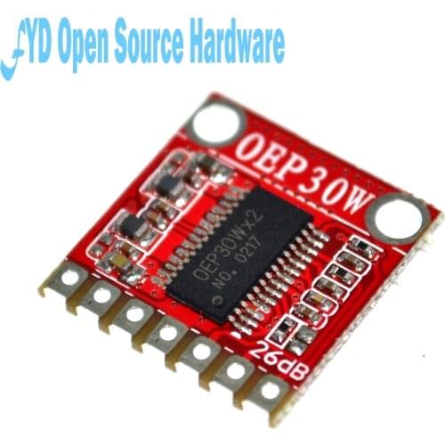 1PCS MINI OEP30W Mono Digital Amplifier Module Amplifier Board DIY Kit 30W D Class