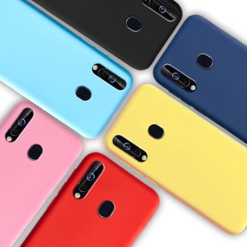 For Samsung Galaxy A10 A20 A20e A30 A40 A50 A60 A70 Case 2019 Samsung A105F Candy Color Slim Soft Silicone TPU Cover Phone Case