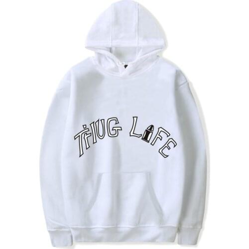 2020 New Hip hop 2PAC THUG LIFE ALBUM ART Hoodie Sweatshirts Men Women Autumn Winter Print hoodies Pullover Tracksuit Clothes