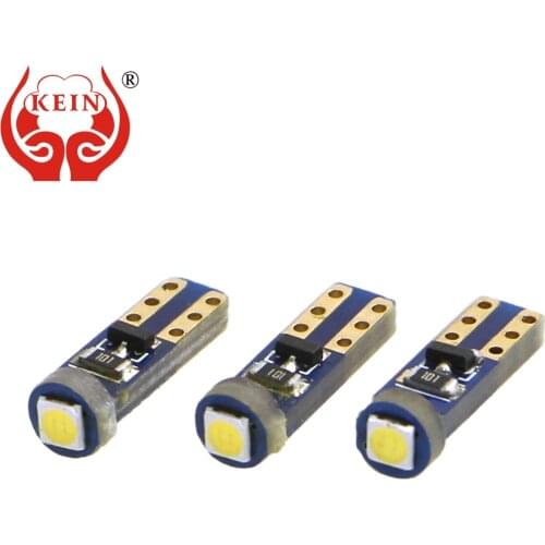 KEIN 100PCS W3W t5 led 3030 1smdCar Auto Interior Dashboard Indicator Gauge Instrument signal t5 Lights Lamps Bulb 12V vehicle