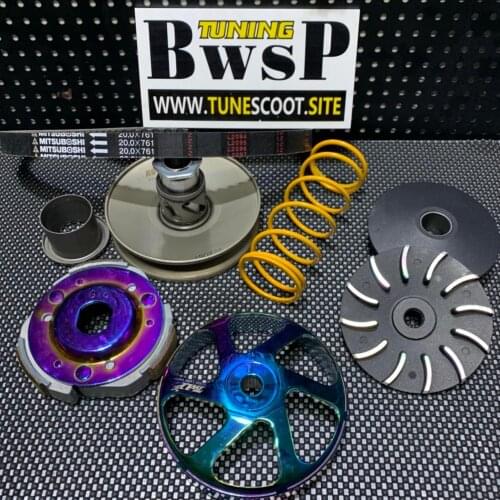 GY6 racing clutch transmission kit 157QMB 157QMJ 152QMI LF150T LIBERTY CVT set tuning variator pulley belt carburetor GO KART