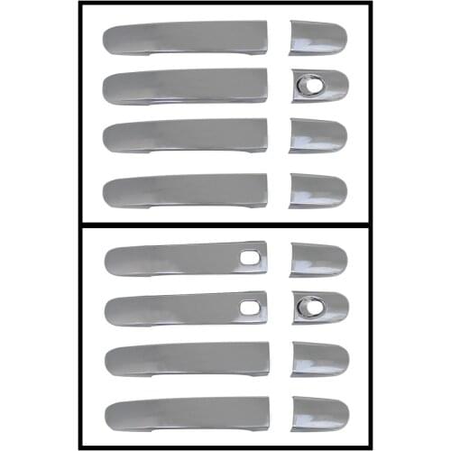 New Chrome Door Handle Cover trim For Ford Focus 2011 2012 2013 2014 2015 2016 2017 2018