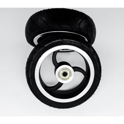 Cheap 5.5 inch scooter wheel PU Wheel Scooter Tire for Wheelchair Rear Wheel factory high quality original Scooter wheels