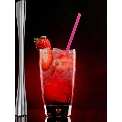 New Creative Metal Stainless Steel Cocktail Muddler Swizzle Stick Bar DIY Ice Crusher Rod Hammer Bartender Bar Tools 2021