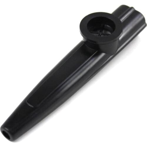 Plastic Kazoo Ukulele Guitar Accessories Accompaniment Musical Instrument Hot Sale - Color Black