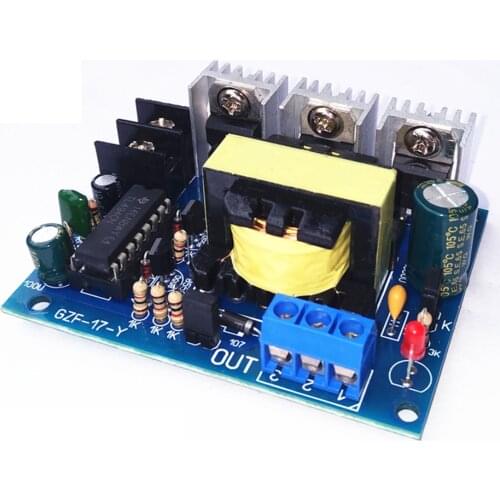 Taidacent 12VDC to AC110/220V Boost Module Small DC to AC Inverter D/A Board 12 Volt Mini Inverter High Frequency Power Inverter