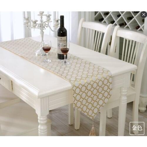 Simple modern stylish Table flag circle embroidery table mat table tablecloths decorative cloth upscale bed flag