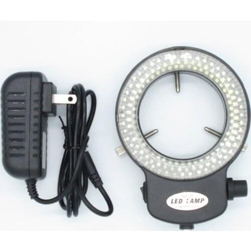 Brightness adjustable 144 pins Microscope LED Ring Lamps Microscope LED Ring Light for Stereo Microscope