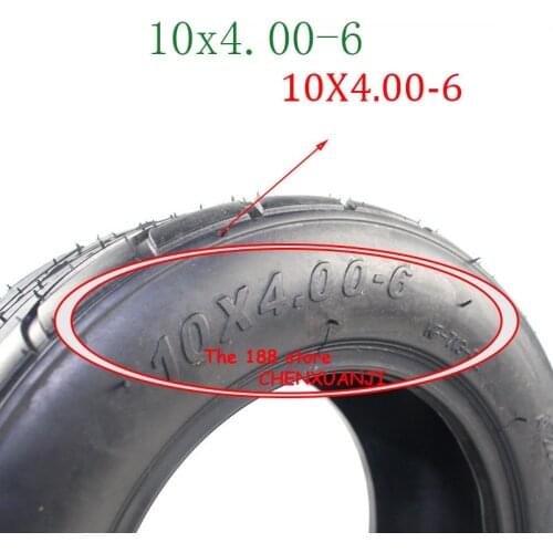 2019 New Good Quality ATV Motorcycle Bike 10X4.00-6 Snow Plow Tires 10*4.00-6 Beach Tire Vacuum 4 Wheels Vehicle Tyre