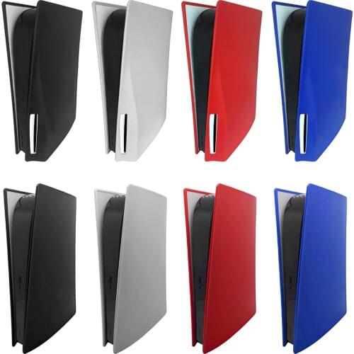 Dustproof Faceplate Cover for Playstation 5 Host Gaming Console Protective Case Anti-scratch Replacement Shell Panel for SonyPS5