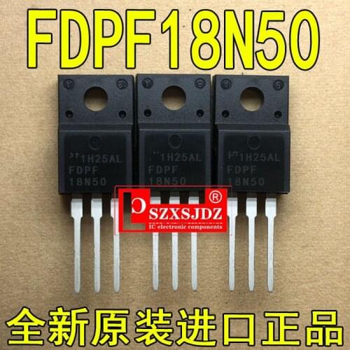 10pcs/lot 100% new original FDPF18N50T 18N50T TO220
