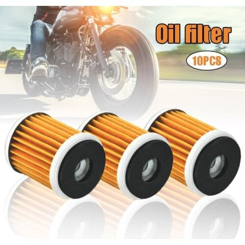 10pcs Oil Filter For WR125 250 YZ450 for Motorcycle Universal BIN