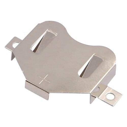 100pcs/lot SMT SMD Button Cell CR2450 Battery Holder, 24mm Coin Cell Battery Holder, CR2450 Battery Retainer