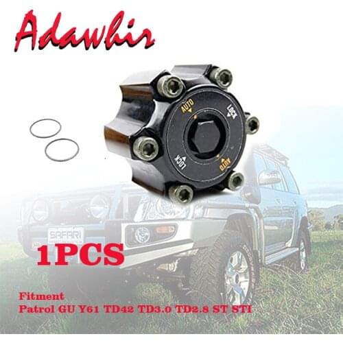 1XAuto Free Wheel Hub Lock 40250-VB200 For Patrol GU Y61 TD42 TD3.0 TD2.8 ST STI 1997-2004