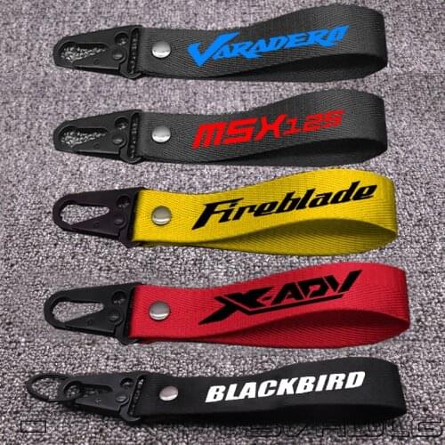 3D Key Holder Chain Collection Keychain For Honda XL1000 Varadero XADV750 CBR1000RR FIREBLADE MSX125 CBR1100XX Motorcycle