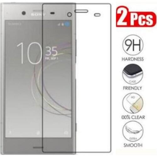 9H 2.5D Tempered Glass For Sony Xperia XZ1 Premium Glass Phone Film Glass Case For Sony Xperia XZ1 Compact Screen Protector